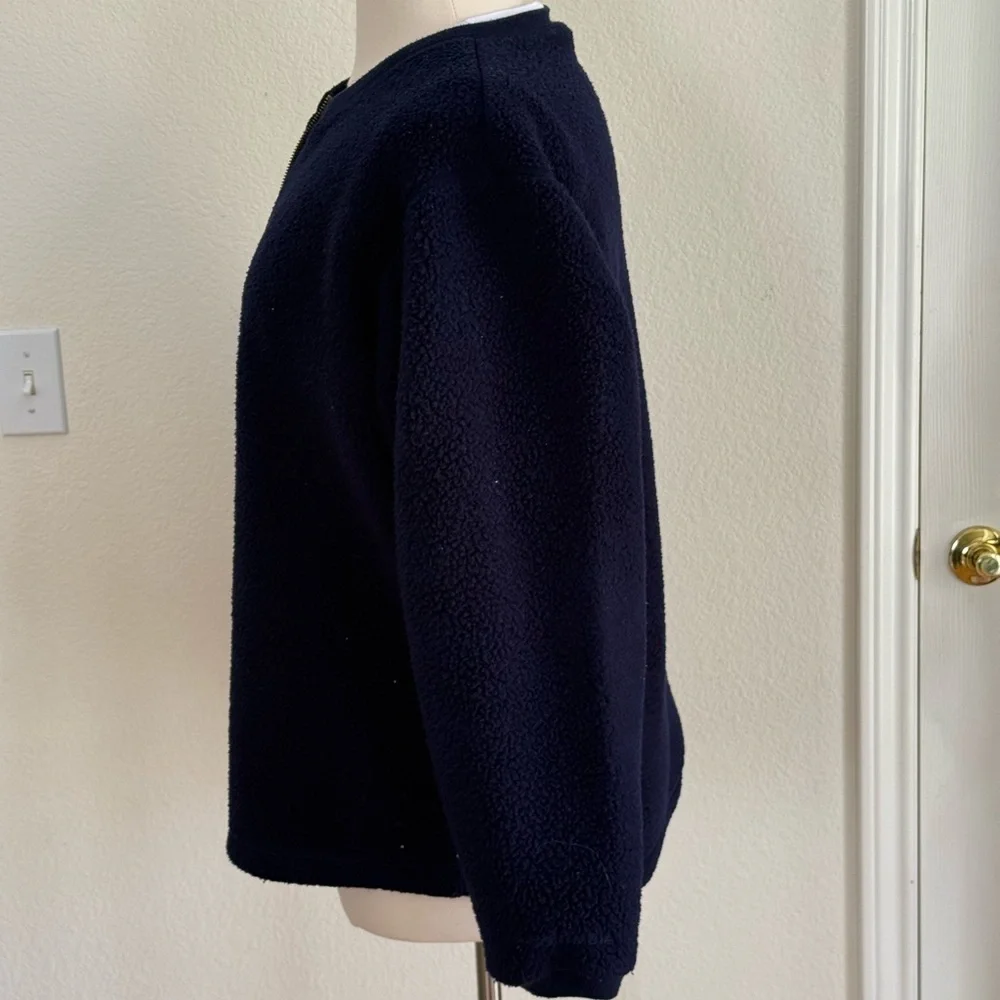 Columbia Dark Blue Fleece Jacket - Picture 2 of 8